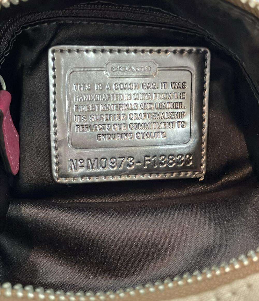 コーチ ショルダーバッグ シグネチャー F13833 レディース COACH