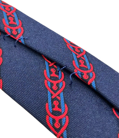 HERMES ネクタイ シルク100% メンズ エルメス