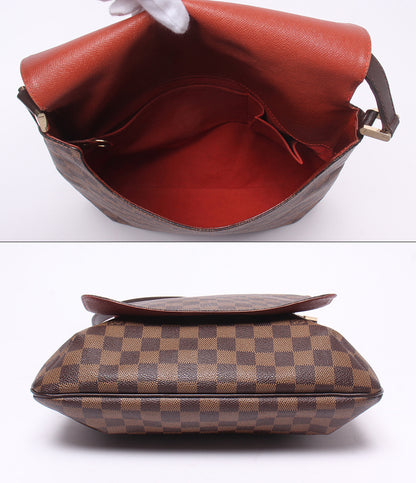 LOUIS VUITTON ショルダーバッグ 斜め掛け ミュゼット ダミエ エベヌ N51302 レディース ルイ・ヴィトン