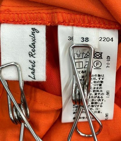 グリーンレーベルリラクシング スラックス レディース SIZE 38 (M) green label relaxing