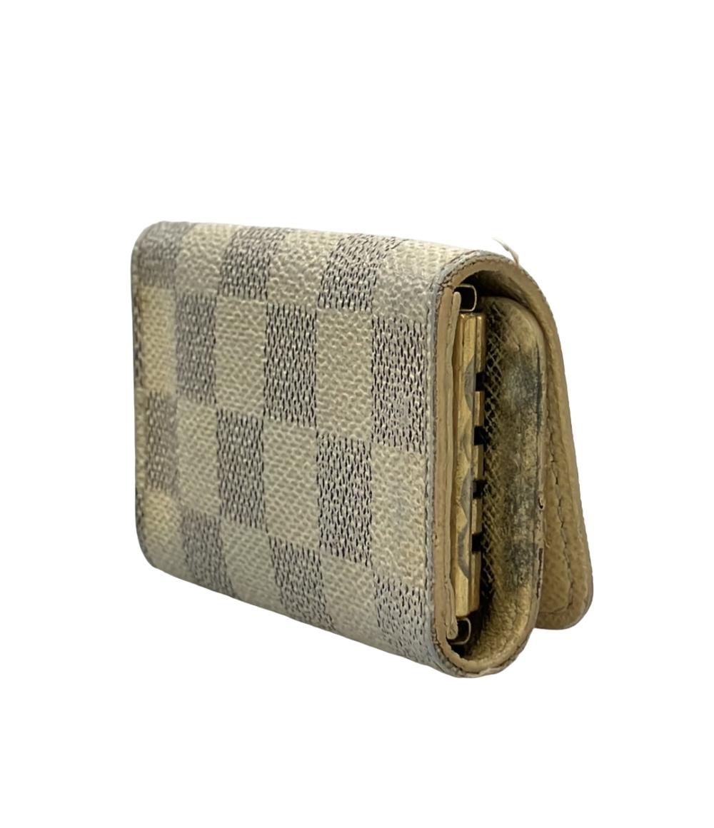 ショッパー付き キーケース ダミエ LOUISVUITTON ルイヴィトン 4連 