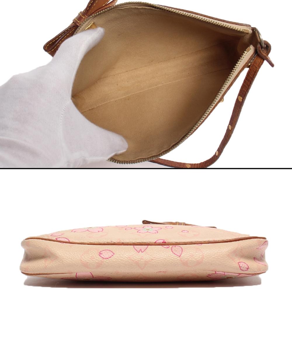 LOUIS VUITTON ハンドバッグ アクセサリーポーチ 村上隆 チェリーブロッサム ポシェットアクセソワール M92007 レディース ルイ・ヴィトン