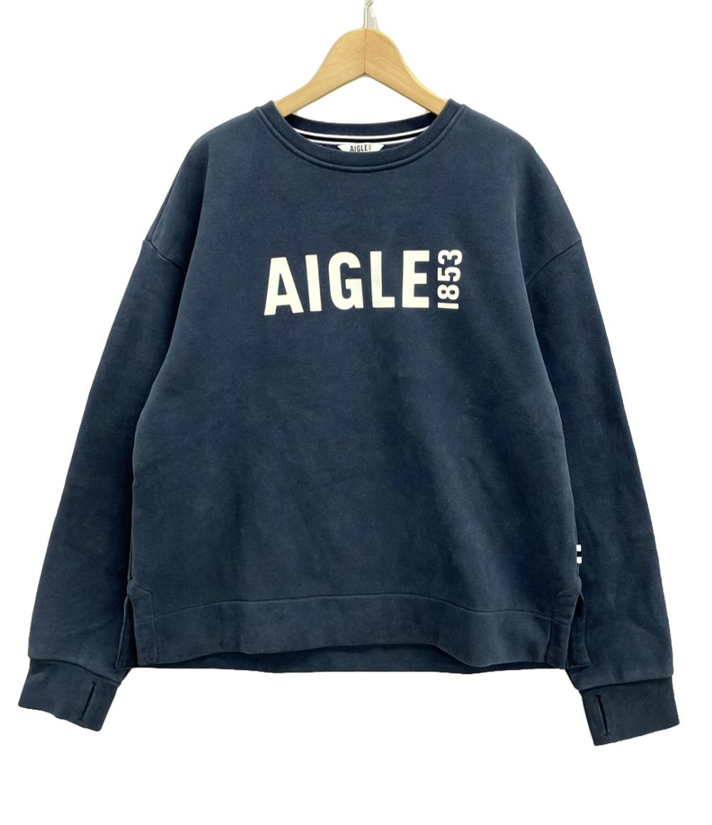 エーグル ロゴプリントスウェット メンズ SIZE M (M) AIGLE