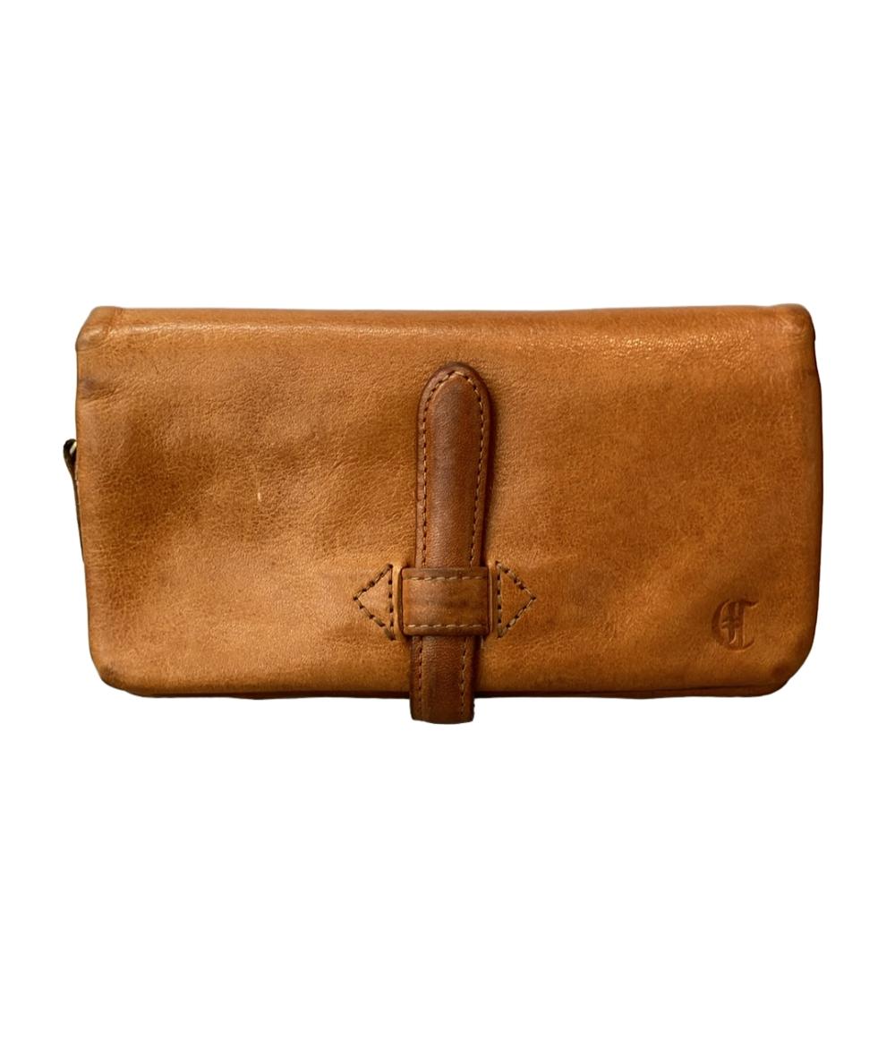 美品 二つ折り財布 レディース CLEDRAN