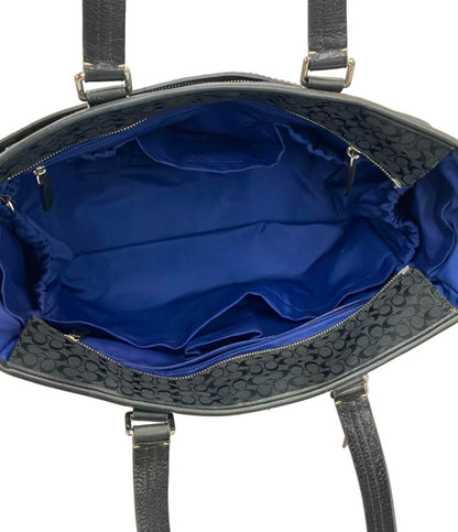 COACH トートバッグ ショルダーバッグ 2WAY 斜め掛け ミニシグネチャー F13813 レディース コーチ