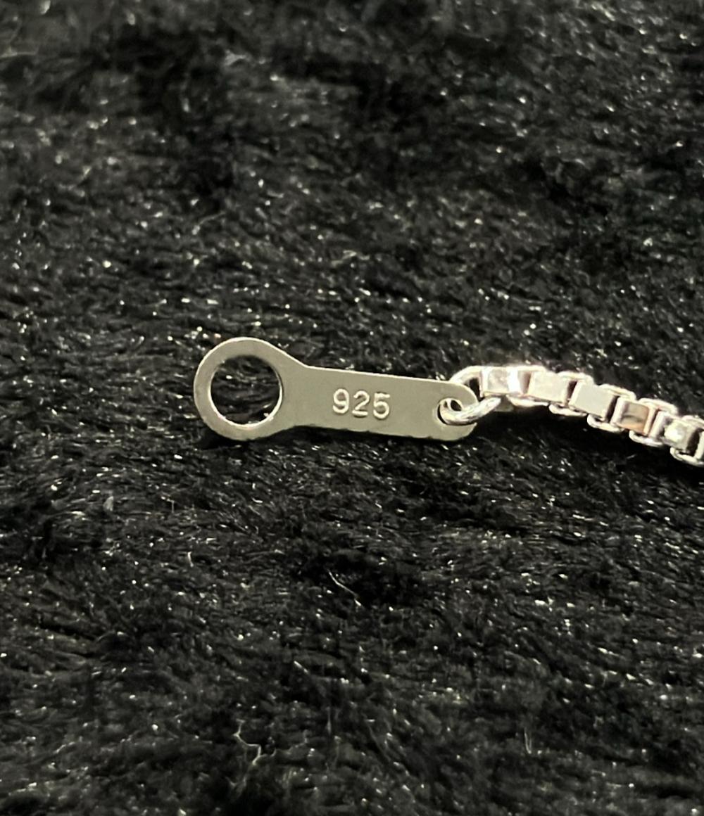 美品 ネックレス SV925 マベパール13mm レディース