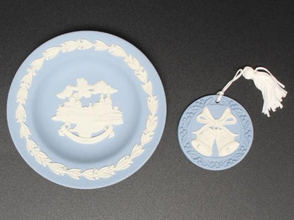 ウエッジウッド ミニプレート 飾り皿 11cm ジャスパー SHANGHAI 上海 WEDGWOOD