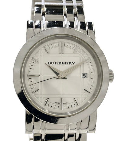 BURBERRY 腕時計 クオーツ シルバー BU1351 メンズ バーバリー