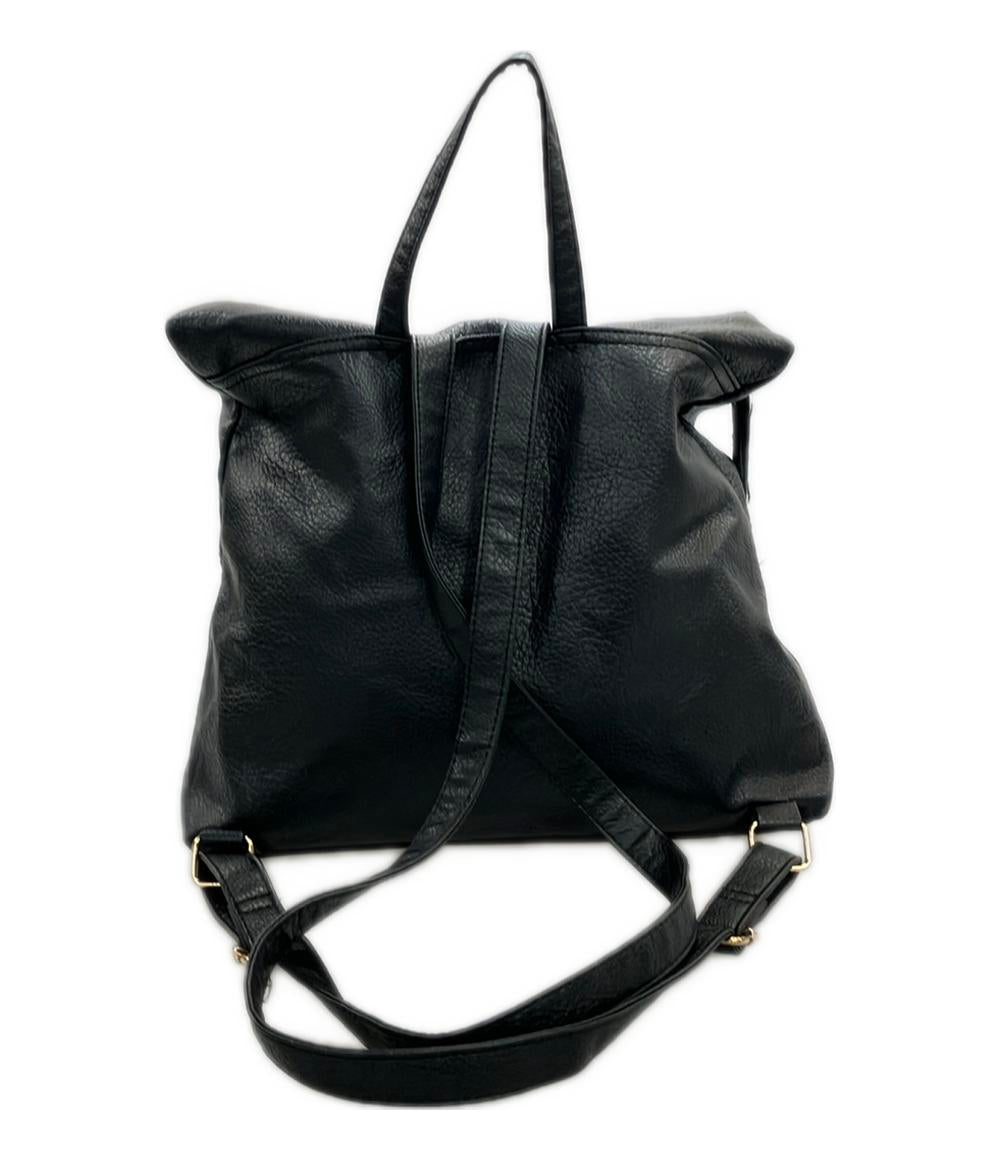 D.KELLY リュック ハンドバッグ 2WAY 合成皮革 口折れ レディース ディーケリー