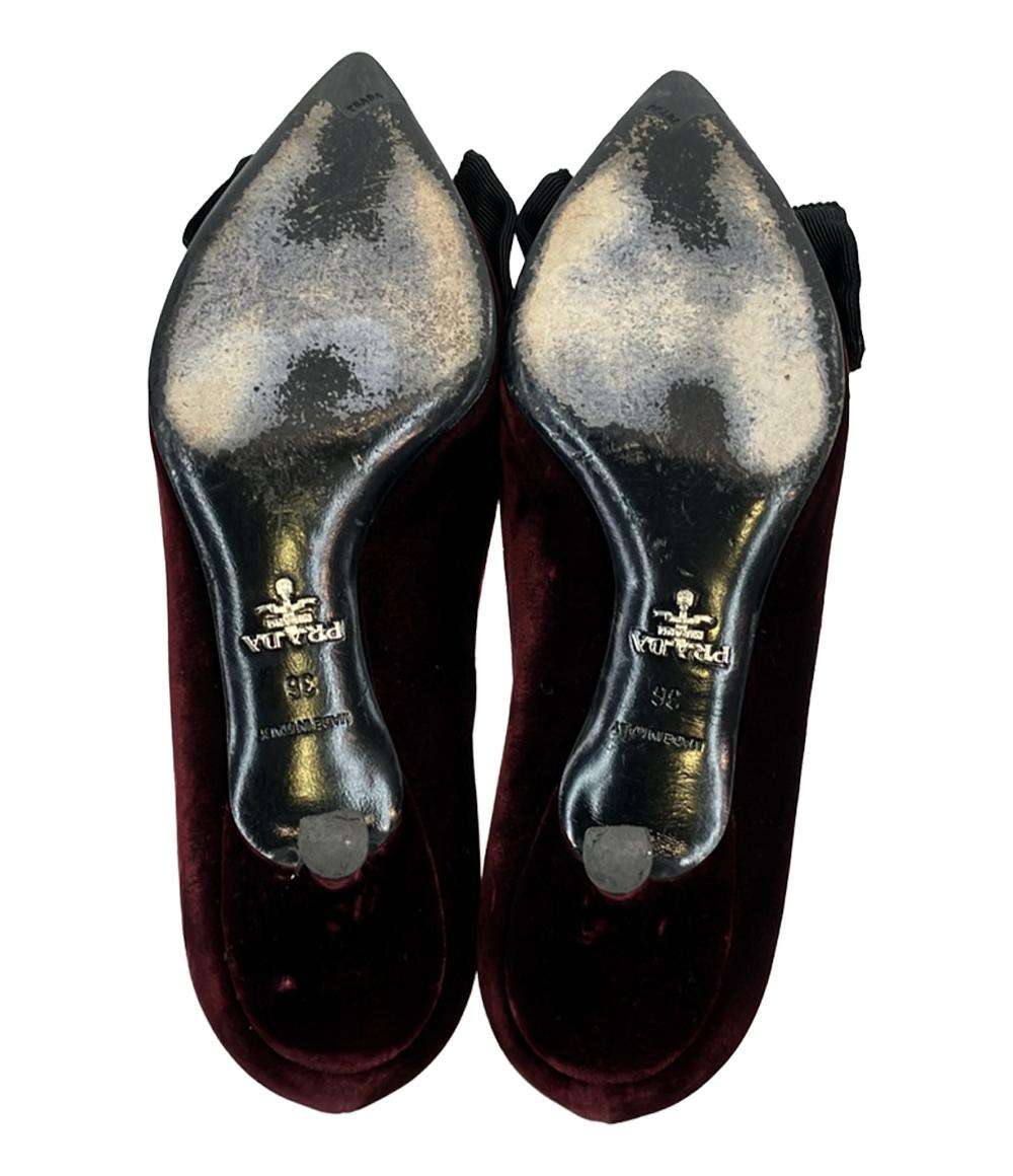 PRADA パンプス ベロア レディース SIZE 36 (23cm) プラダ