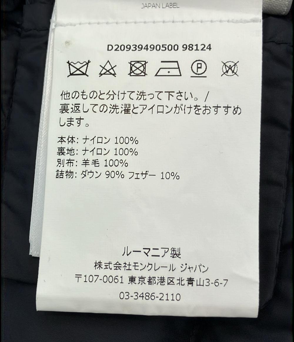 MONCLER ニット切替ダウンジャケット MAGLIONE TRICOT CARDIGAN D20939490500 98124 レディース メンズ SIZE M モンクレール