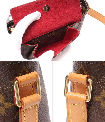 美品 LOUIS VUITTON ショルダーバッグ 肩掛け 斜め掛け ヴィバシテPM モノグラム M51165 レディース ルイ・ヴィトン