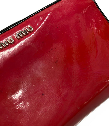 MIUMIU ラウンドファスナー長財布 レディース ミュウミュウ