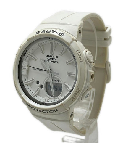 カシオ 腕時計 BABY-G クオーツ ホワイト BGS-100SC レディース CASIO
