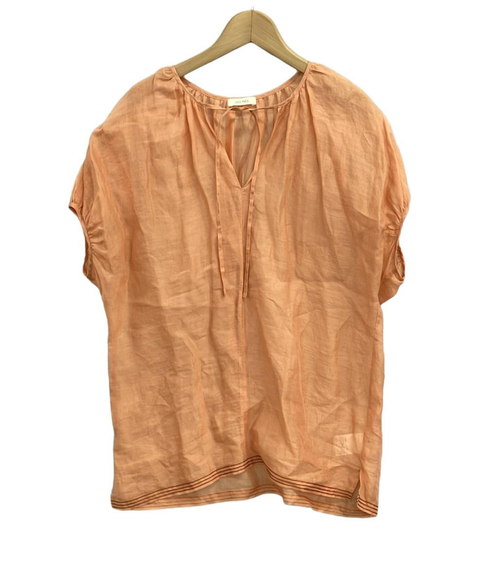 美品 デプレ 半袖ブラウス レディース SIZE 36 (S) DES PRES