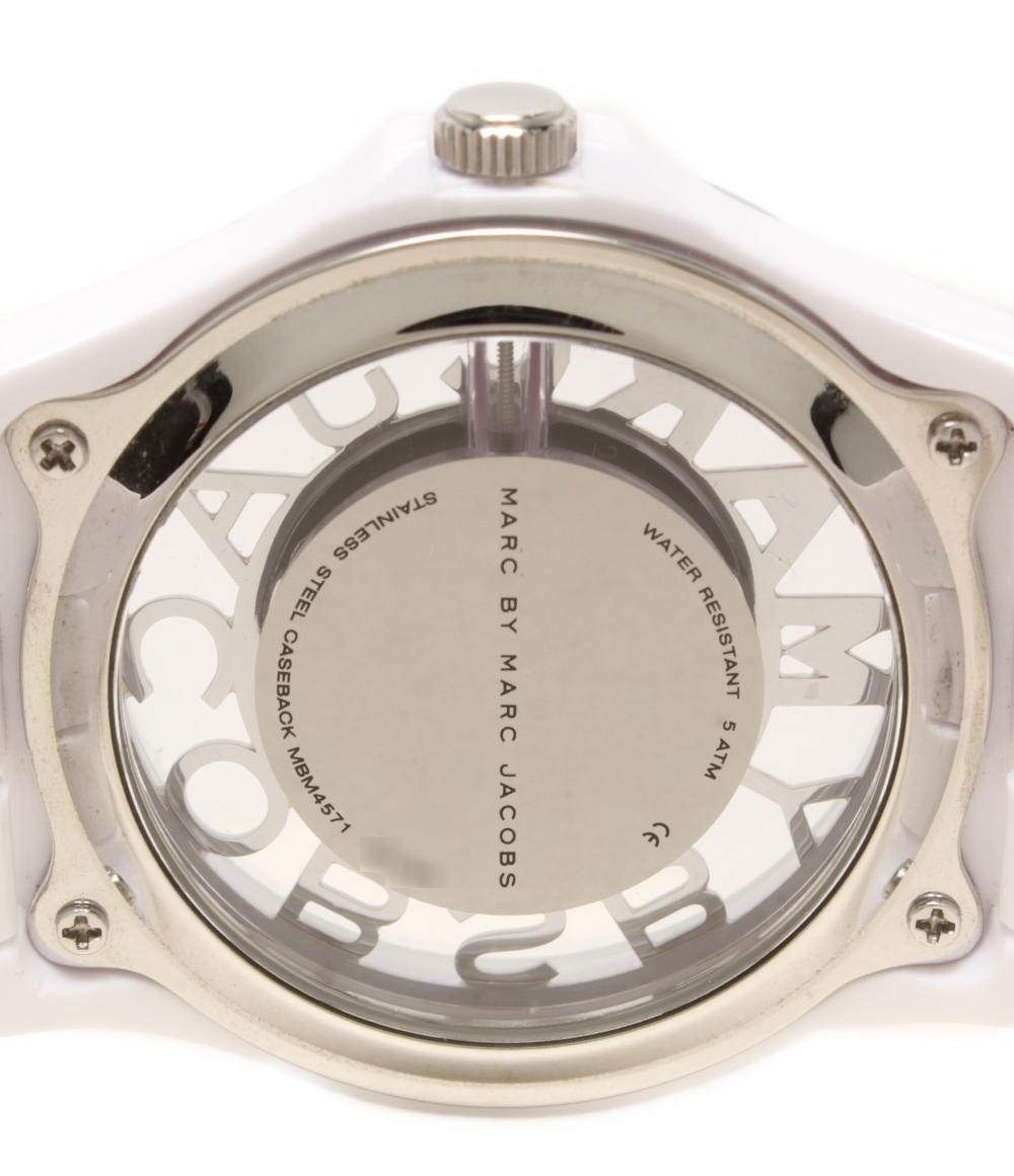 美品 MARC BY MARC JACOBS 腕時計 MBM4571 レディース メンズ マークバイマークジェイコブス