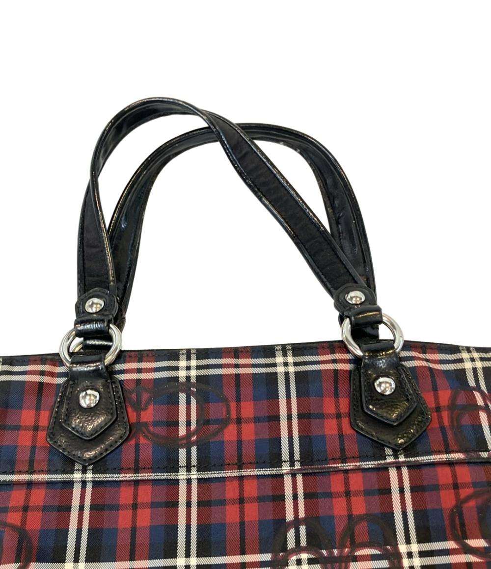 COACH トートバッグ チェック柄 シグネチャー 18713 レディース コーチ