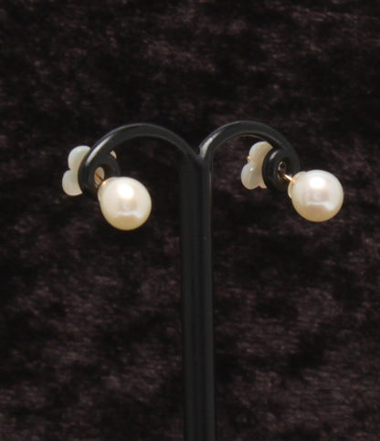 ピアス K18 シェル パールキャッチ レディース