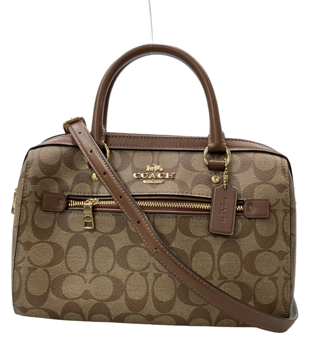 COACH 2wayハンドバッグ ショルダーバッグ シグネチャー F83607 レディース コーチ