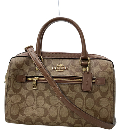 COACH 2wayハンドバッグ ショルダーバッグ シグネチャー F83607 レディース コーチ