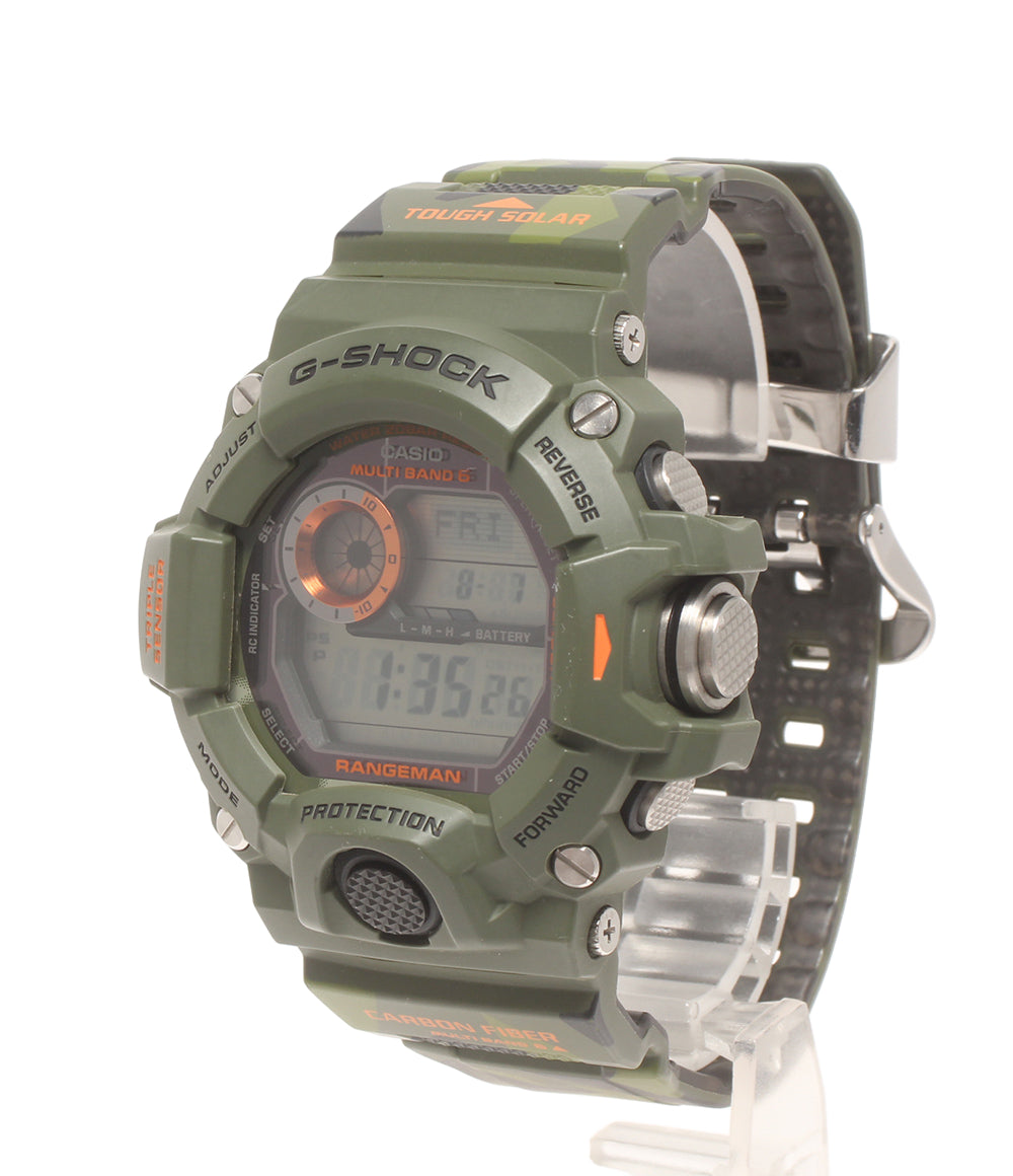 美品 CASIO 腕時計 レンジマン RANGEMAN G-SHOCK 電波ソーラー ソーラー GW-9400CMJ メンズ カシオ