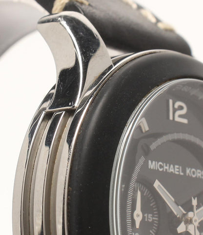 MICHAEL KORS 腕時計 クオーツ ブラック MK-8107 メンズ マイケルコース