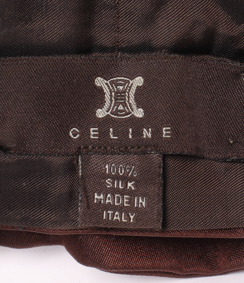 CELINE アスコットタイ シルク100% ネクタイ メンズ セリーヌ