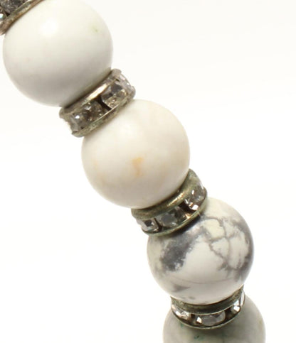 ブレスレット 3点セット ローズクォーツ アメジスト ハウライト レディース