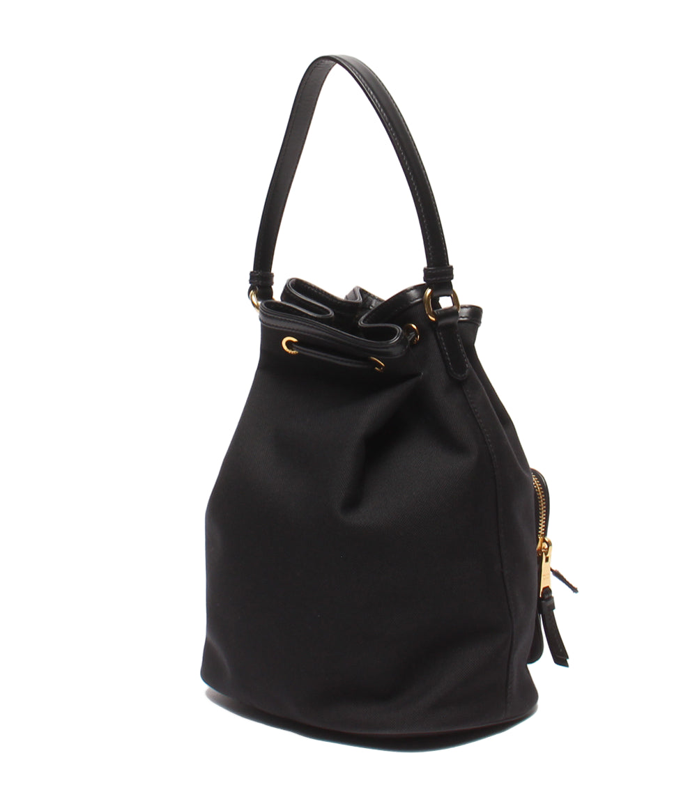 PRADA 2wayショルダーバッグ ハンドバッグ 斜め掛け 巾着型 1BH038 レディース プラダ
