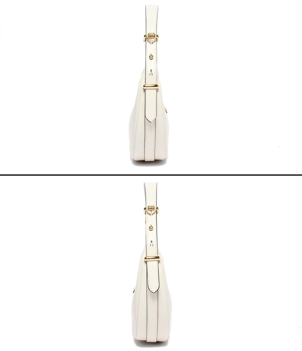 美品 PRADA 2WAYハンドバッグ ショルダーバッグ 肩掛け アーケ スモール レザー ショルダーバッグ 1BC194 レディース プラダ