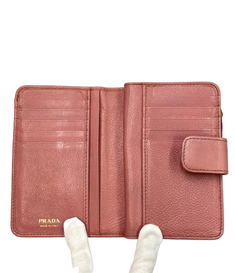 PRADA 二つ折り財布 リボン レディース プラダ