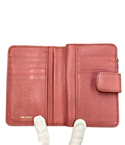 PRADA 二つ折り財布 リボン レディース プラダ