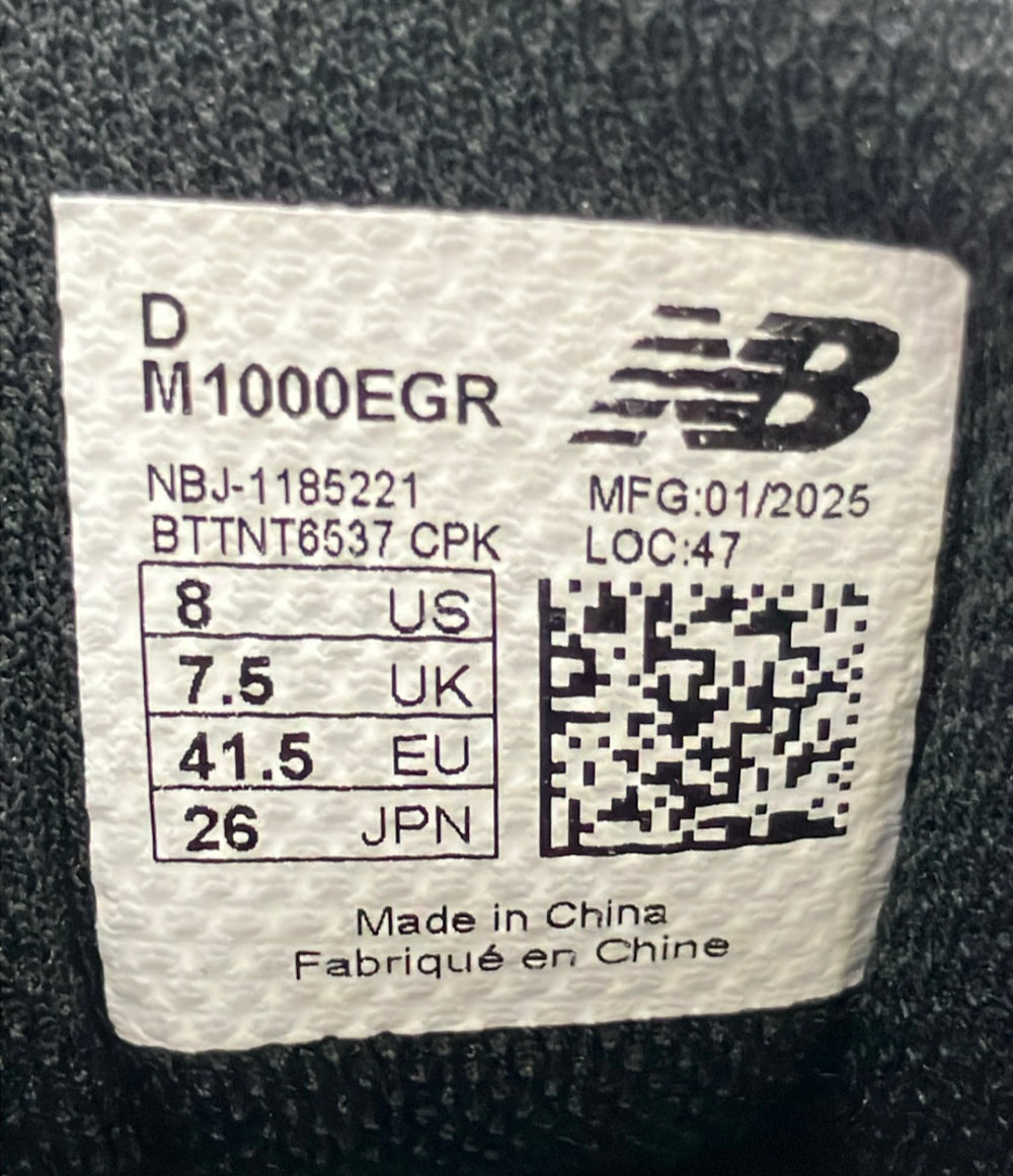 NEW BALANCE ローカットスニーカー M1000EGR メンズ SIZE 26.0 ニューバランス