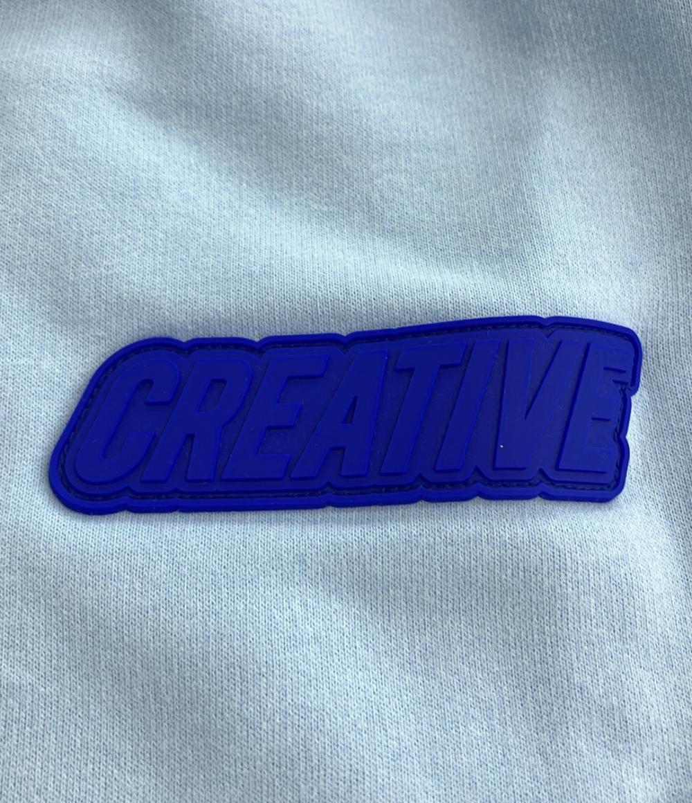 美品 クリエイティブドラッグストア 長袖スウェット 襟付き メンズ SIZE M CREATIVE DRUG STORE