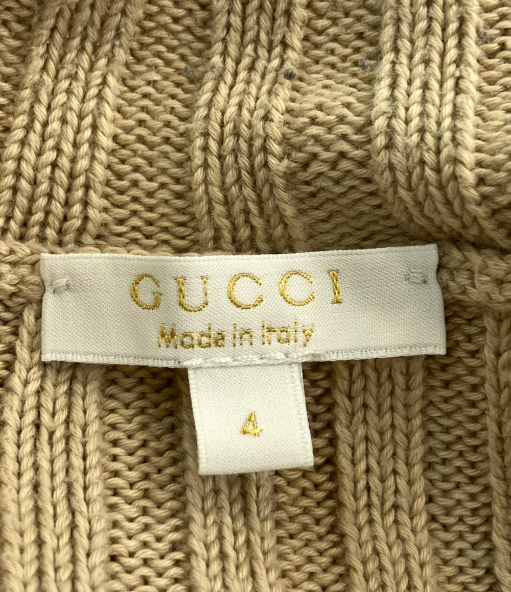 美品 GUCCI ショールカラーニット キッズ SIZE 4 (100) グッチ
