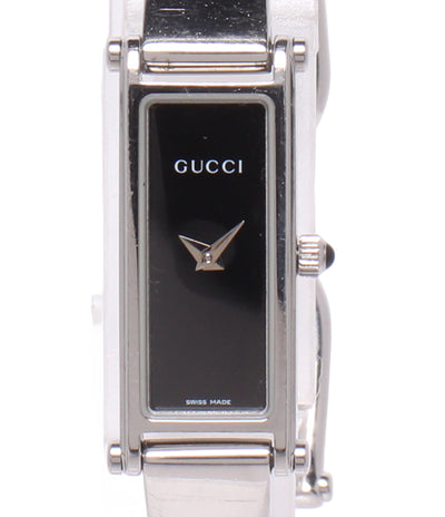 GUCCI 腕時計 クオーツ ブラック 1500L レディース グッチ