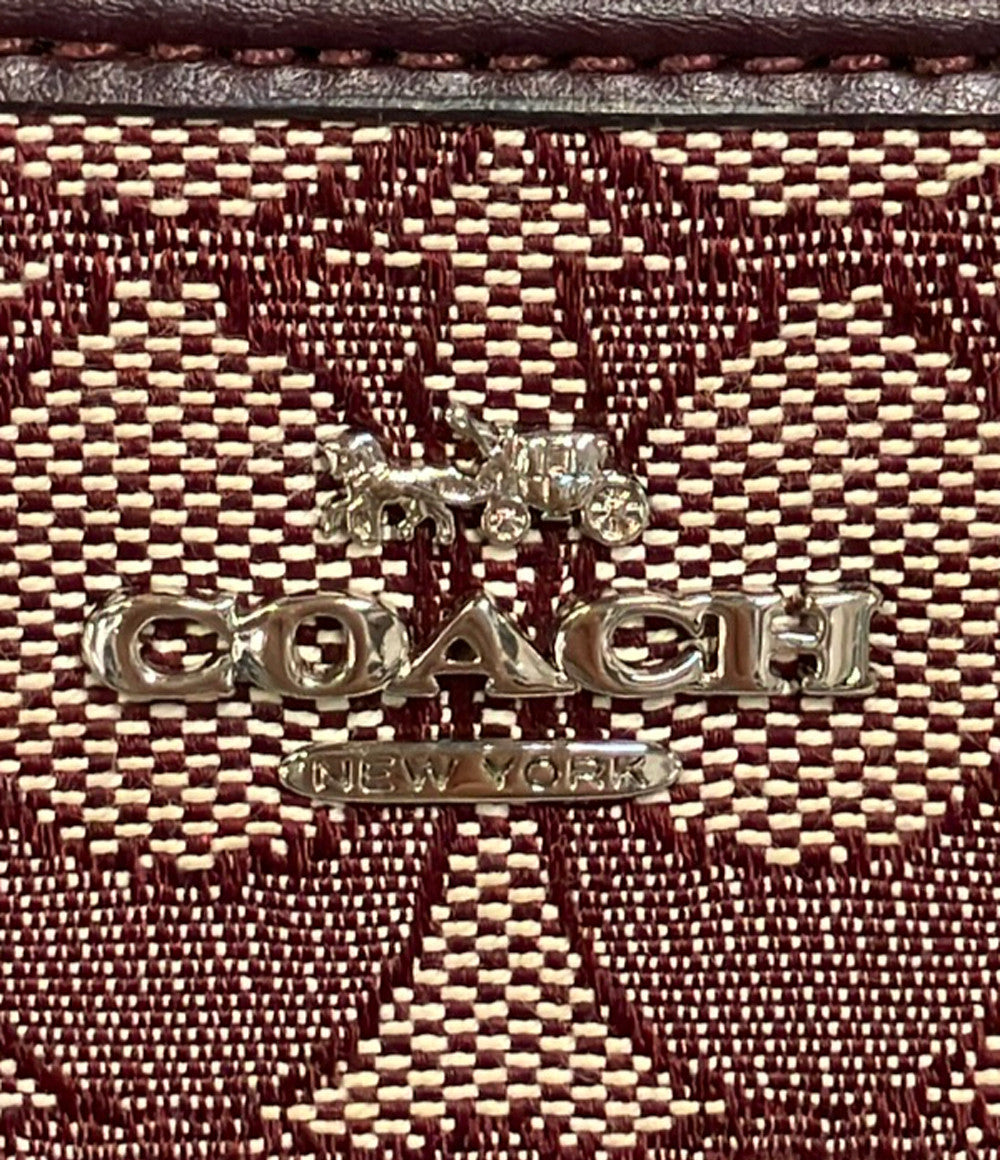 美品 COACH ポーチ シグネチャー レディース コーチ