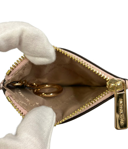 美品 MICHAEL KORS カードケース コインケース キーリング付き レディース マイケルコース