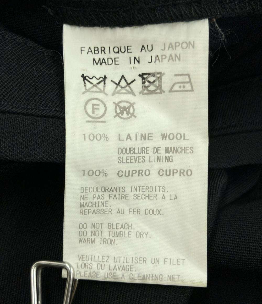 ヨウジヤマモトプールオム テーラードジャケット 胸ジップアップ メンズ SIZE 2 (L) Yohji Yamamoto POUR HOMME