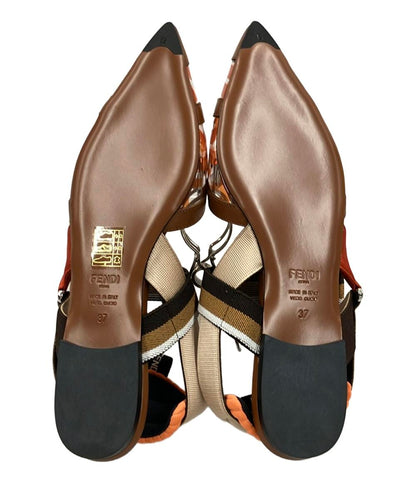 美品 フェンディ フラットサンダル レディース SIZE 37 (L) FENDI