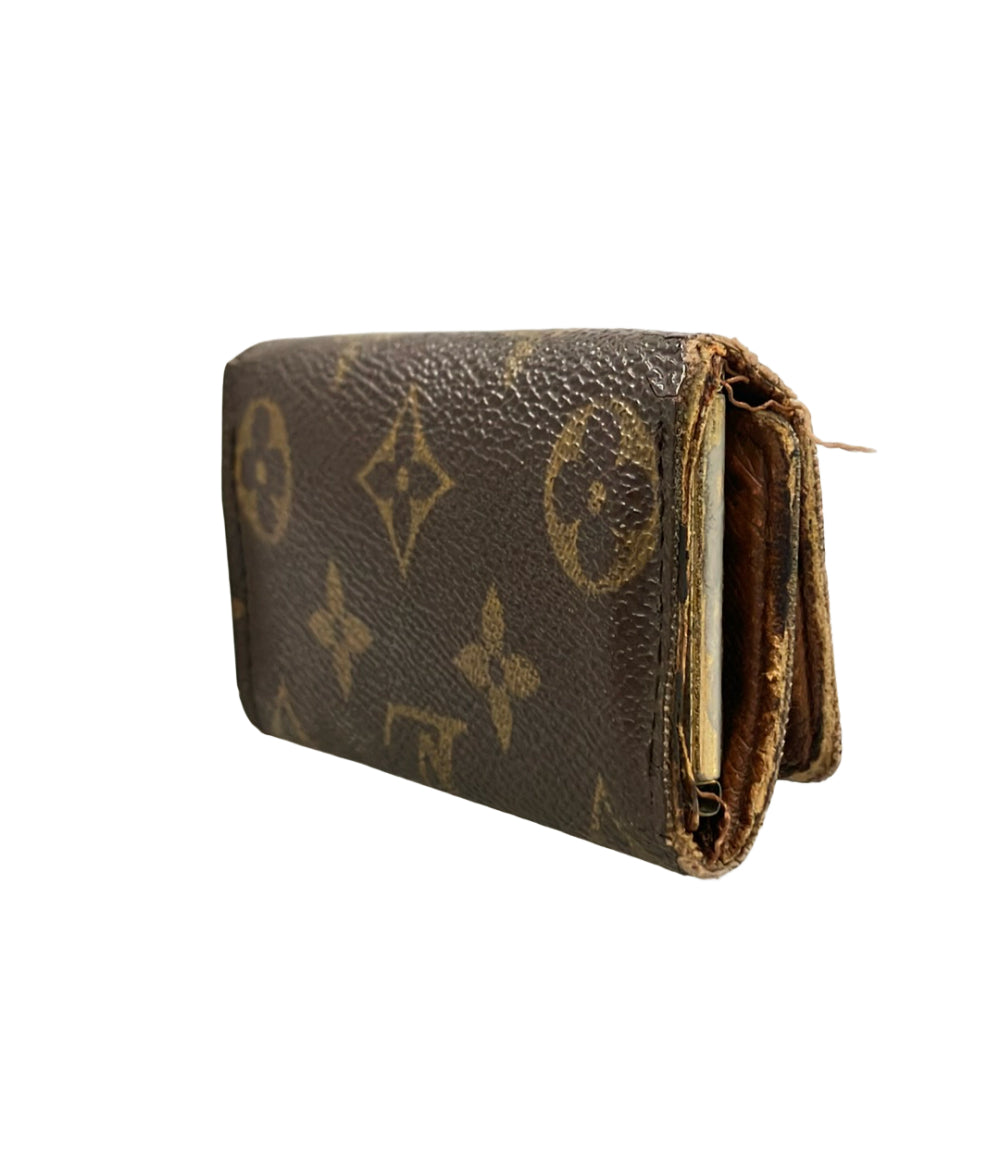 訳あり LOUIS VUITTON 4連キーケース ミュルティクレ 4 モノグラム M62631 レディース メンズ ルイ・ヴィトン