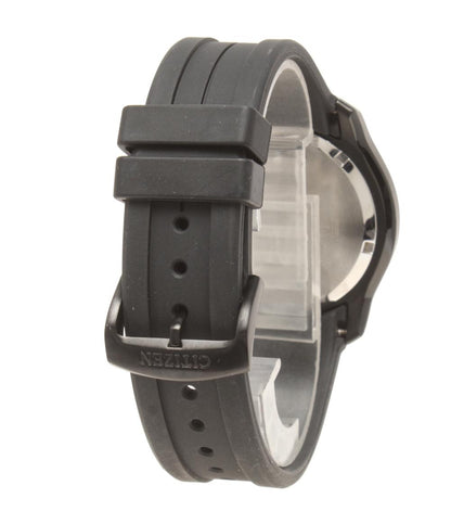 美品 CITIZEN 腕時計 ソーラー ブラック J810-S090857 メンズ レディース シチズン