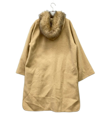 美品 FOXEY カシミアコート フォックスファー付き タグ付き 34707-ACFY10PN レディース フォクシー