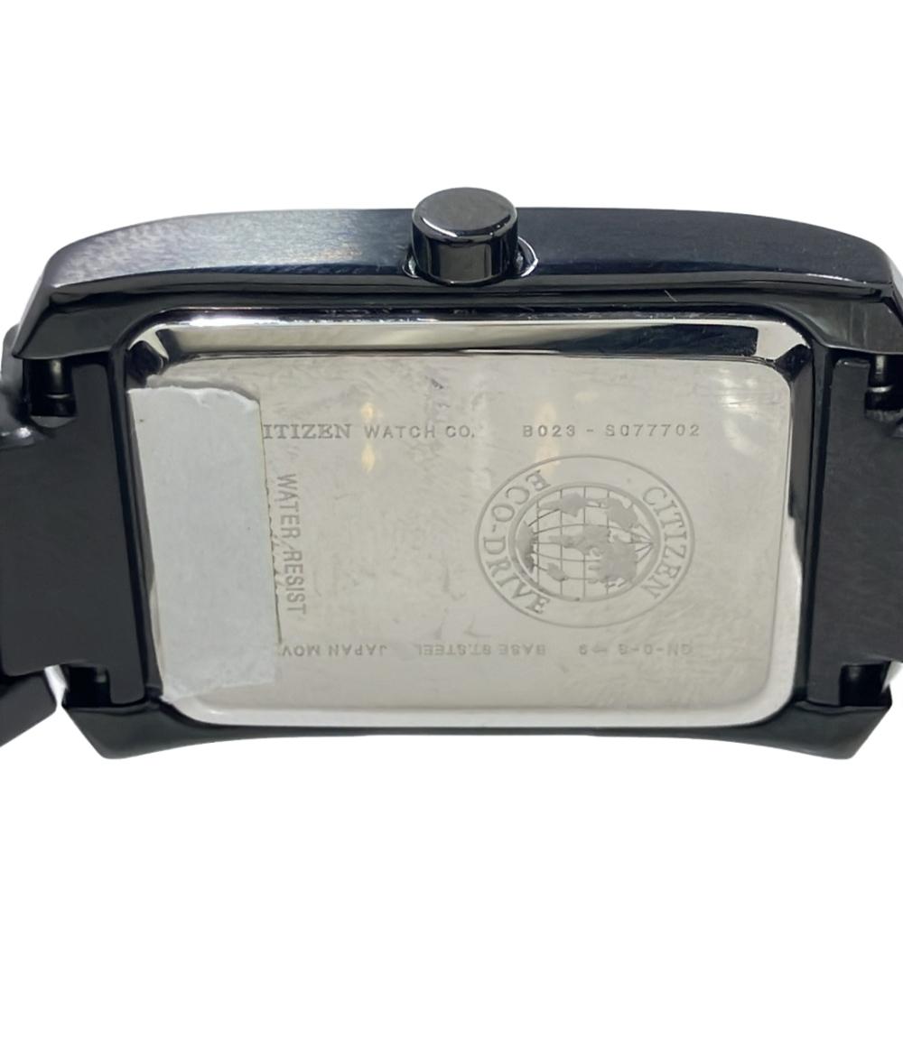 CITIZEN 腕時計 ソーラー ブラック B023-S077702 レディース シチズン