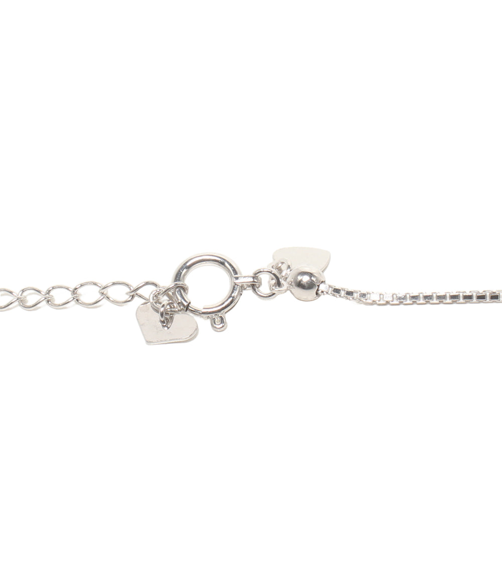 美品 ネックレス K14WG ロンドンブルートパーズ21.08ct レディース