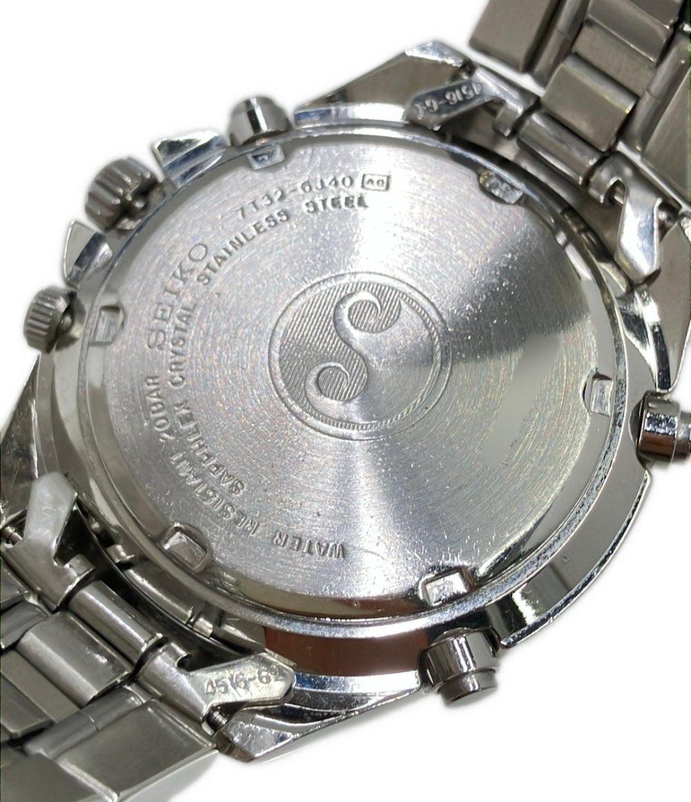 SEIKO 腕時計 クオーツ 7T32-6J40 メンズ セイコー