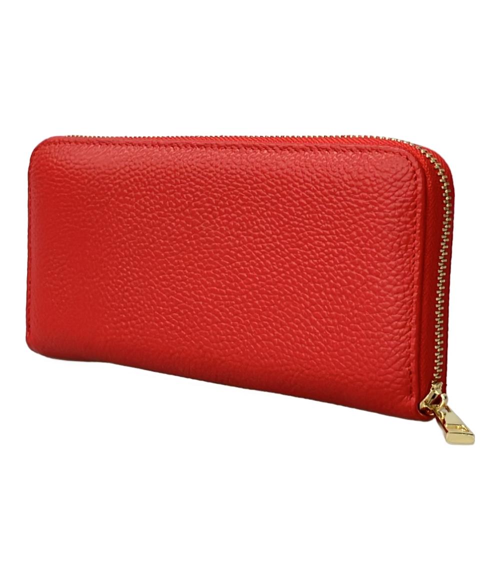 美品 バルコス ラウンドファスナー長財布 レディース BARCOS