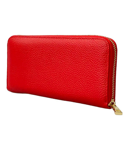 美品 バルコス ラウンドファスナー長財布 レディース BARCOS