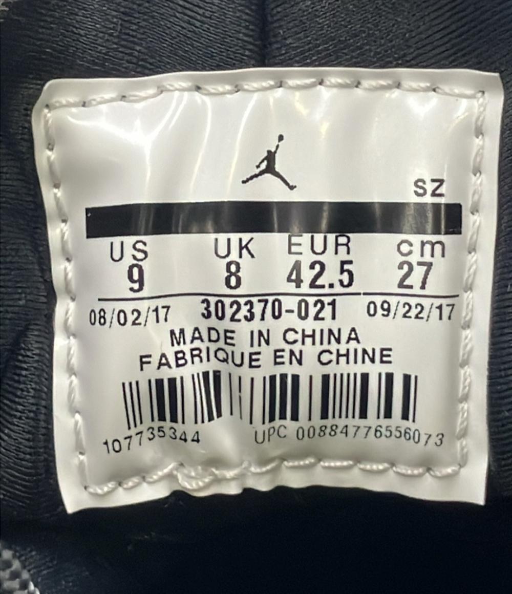 美品 ナイキ ハイカットスニーカー エア ジョーダン 9 レトロ 302370-021 メンズ SIZE 27.0 (L) NIKE