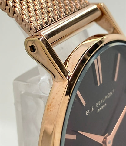 ELIE BEAUMONT 腕時計 クオーツ EB825 レディース エリービューモント